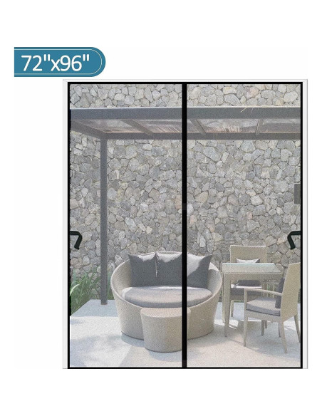 Puerta de Pantalla Magnética Chusstang 70x95 cm Resistente