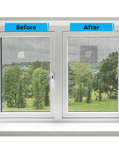 Cinta de Reparación de Pantallas Secopad 2x6m Gris