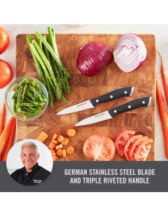 Set de 2 Cuchillos de Chef Zakarian por Dash - Acero Alemán 2