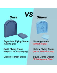 Juego de Piedra Voladora Leap Fit - Tradicional Coreano - 50g 2
