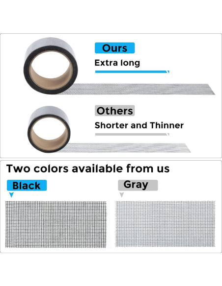 Cinta de Reparación de Pantallas Secopad 2x6m Gris Cinta de Reparación de Pantallas Secopad 2x6m Gris