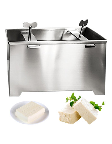 Prensa de Tofu Ajustable Xoeryoy de Acero Inoxidable 22x14 cm