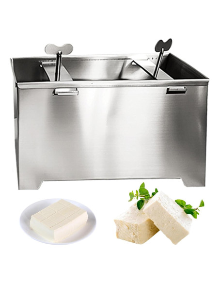 Prensa de Tofu Ajustable Xoeryoy de Acero Inoxidable 22x14 cm