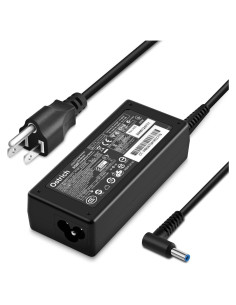 Cargador HP 65W/45W Punta Azul Adaptador de Corriente