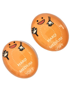 Temporizador de Huevos Cocidos Genérico - Color Naranja - 2 Piezas