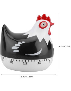 Temporizador de Cocina Mecánico Joyzan Gallina 60 Minutos 2