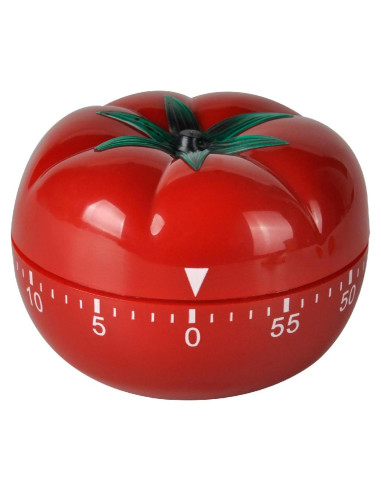 Temporizador de Cocina Mecánico Jayron JR-WG017 Tomate Rojo 60 Min