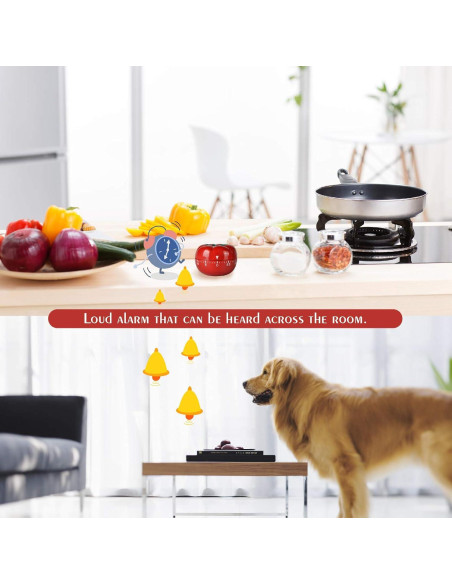 Temporizador de Cocina Mecánico Jayron JR-WG017 Tomate Rojo 60 Min Temporizador de Cocina Mecánico Jayron JR-WG017 Tomate Rojo 60 Min