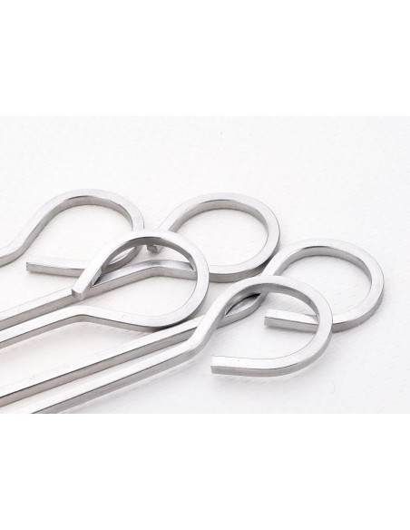 Pinchos de Barbacoa HONSHEN 30 cm Acero Inoxidable Paquete 12