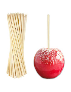 Palitos de Manzana de Caramelo CrazyTerra 20.32 cm 50 Piezas