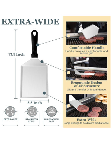 Kit de Hamburguesa Leonyo con Dome de Queso 9" y Prensa 7"