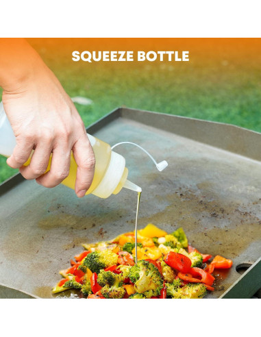 Kit de Prensa para Hamburguesas Stanbroil 5 Piezas Acero Inoxidable