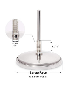 Termómetro de Parrilla GalaFire 3.2" Analógico para BBQ 2