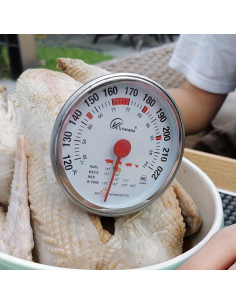 Termómetro de Carne KT THERMO 3.5" Rápido NSF 49-104C 2