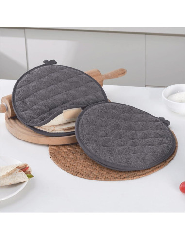 Calentador de Tortillas Lifaith - 2 Bolsas Microondas 25.4 cm