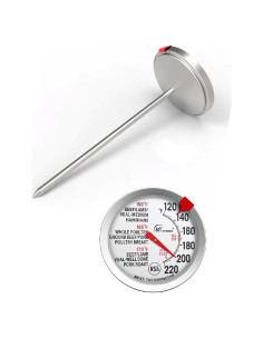 Termómetro de Carne Analógico KT 63mm Acero Inoxidable