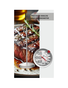 Termómetro de Carne Analógico KT 63mm Acero Inoxidable 2