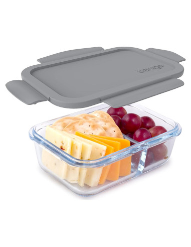 Contenedor de Snack Bentgo Vidrio 1.75 Tazas a Prueba de Fugas