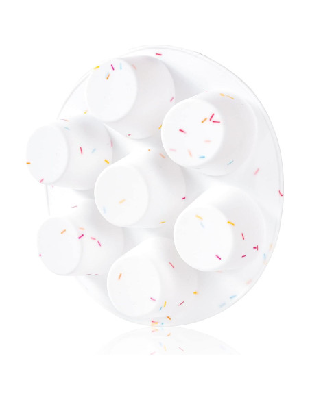 Molde de Silicona para Muffins SHEbaking 7 Tazas Multicolor