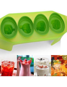 Juego de Moldes de Paletas de Zombie 4 Piezas BeyondNice 2