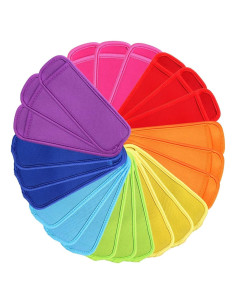 Bolsas de Paletas Reutilizables JANYUN 24 Piezas Antifriado