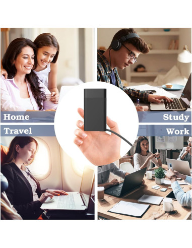 Cargador HP 65W USB-C Yeotsmut para Laptop y Chromebook