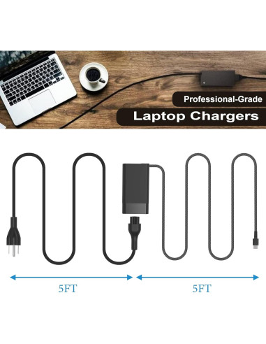 Cargador HP 65W USB-C Yeotsmut para Laptop y Chromebook