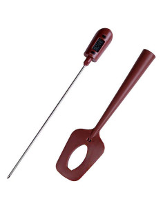 Termómetro Digital de Espátula LTT001 2 en 1 Silicona 30cm