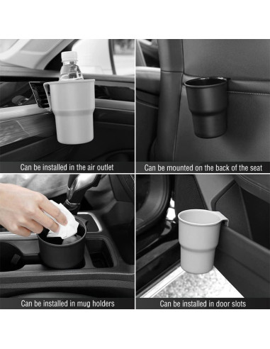 Soporte de Taza para Auto OFBAND, Organizador Multifuncional