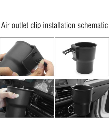 Soporte de Taza para Auto OFBAND, Organizador Multifuncional