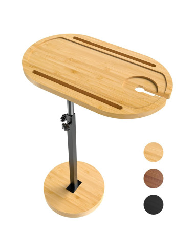Mesa de Bandeja para Sofá NiHome Bamboo Ajustable 45.7-78.7 cm