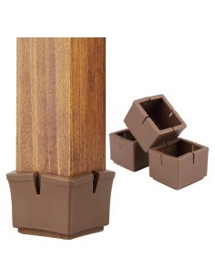 Protectores de Suelo para Patas de Silla Anwenk 36-41mm Fieltro