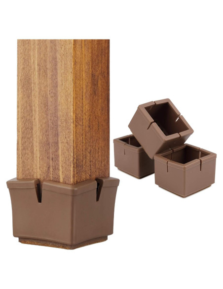 Protectores de Suelo para Patas de Silla Anwenk 36-41mm Fieltro