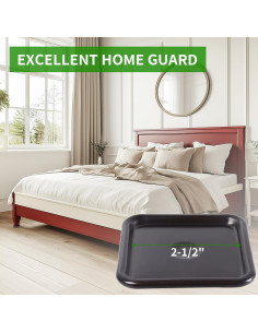 Copas de Caster Cuadradas GAGUIUP 6.35 cm 12 Paquete 2