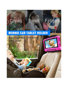 Soporte de Tableta para Coche WONNIE, 10-12.9" Negro 2