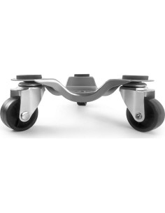 QWORK Dolly Tri-Dolly 4 Pcs 15,24 cm Carga 90,72 kg 2