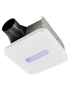 Ventilador de Escape Broan-NuTone SurfaceShield 110 CFM LED Blanco