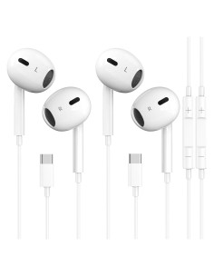 Auriculares USB C Docutca HiFi Estéreo 2 Paquetes