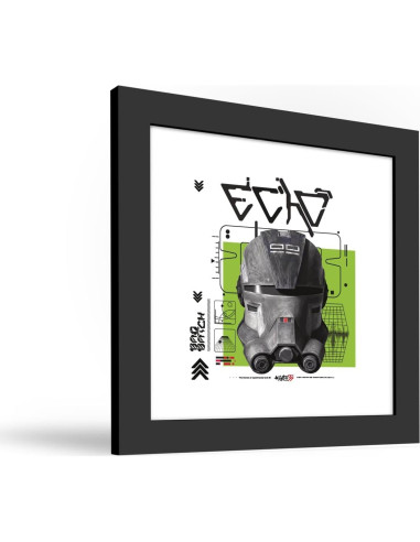 Arte de Pared Star Wars Bad Batch Echo Clone Trooper