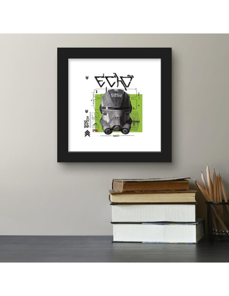 Arte de Pared Star Wars Bad Batch Echo Clone Trooper