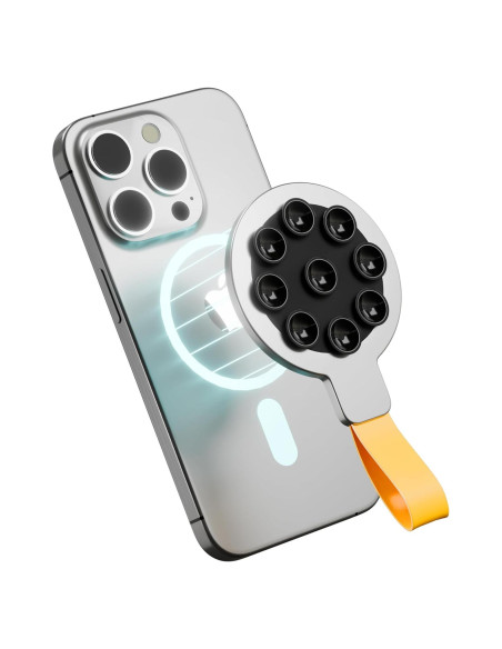 Soporte para teléfono magnético CHOWDOLANG amarillo 0.99 kg Soporte para teléfono magnético CHOWDOLANG amarillo 0.99 kg