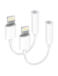 Adaptador Lightning a 3.5mm Seulliya 2 Pack para iPhone