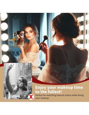 Soporte para teléfono magnético CHOWDOLANG amarillo 0.99 kg