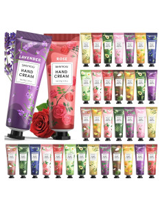 Set de Regalo de 36 Mini Cremas de Manos SHVYOG Hidratantes