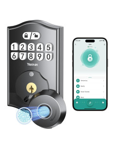 Cerradura Inteligente Yeolet Y58 con Huella Dactilar y Teclado