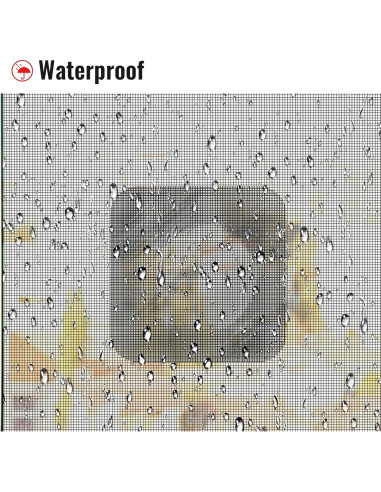 Parche de Reparación de Pantalla Matenf 18x13cm Negro 6 Piezas