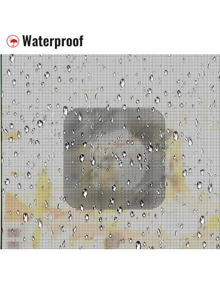 Parche de Reparación de Pantalla Matenf 18x13cm Negro 6 Piezas