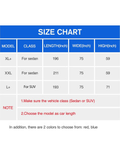 Funda de Coche DINGHAO PJK 6 Capas Impermeable para Sedán 2