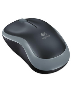 Ratón Inalámbrico Logitech M185 Plata - Óptico, USB