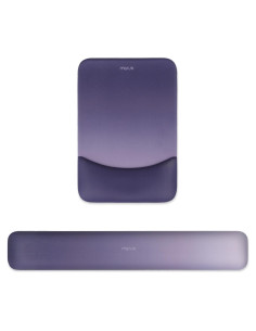 Soporte de Reposamuñecas MOSISO Ergonomico Neopreno Púrpura